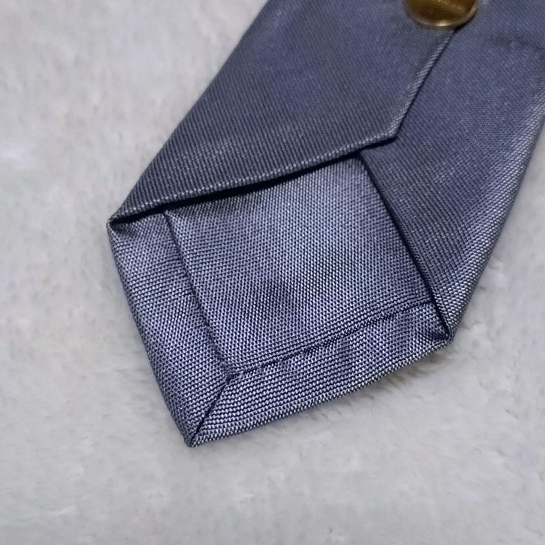 美品■JIL SANDER ネクタイ　シルバー　ナロータイ　ジル サンダー