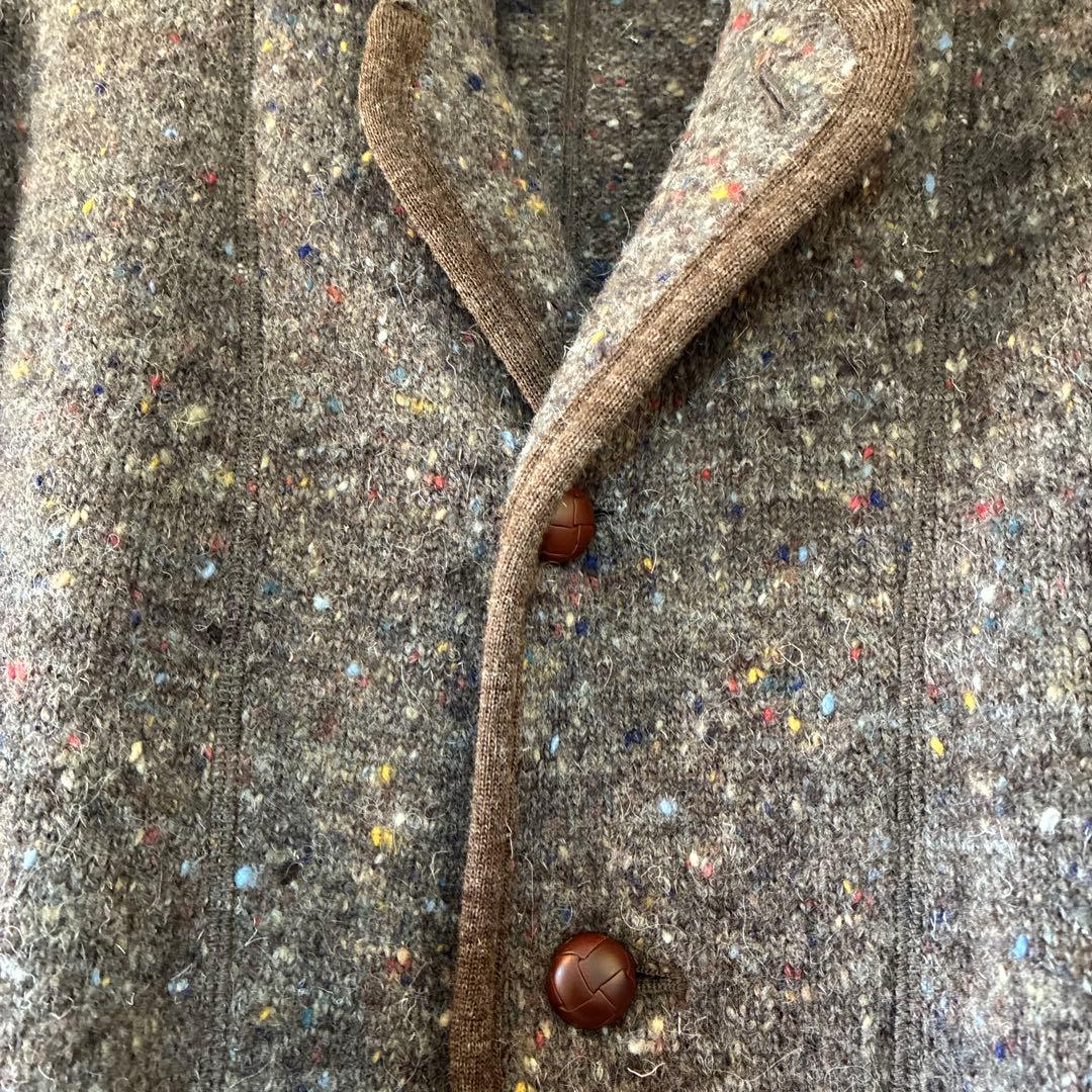 Papas ブラウン テーラードジャケット M