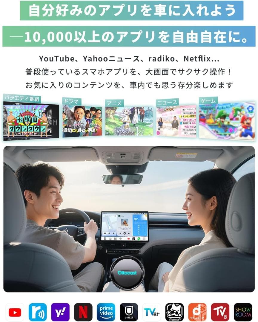 カーナビ OTTOAIBOX P3 Pro