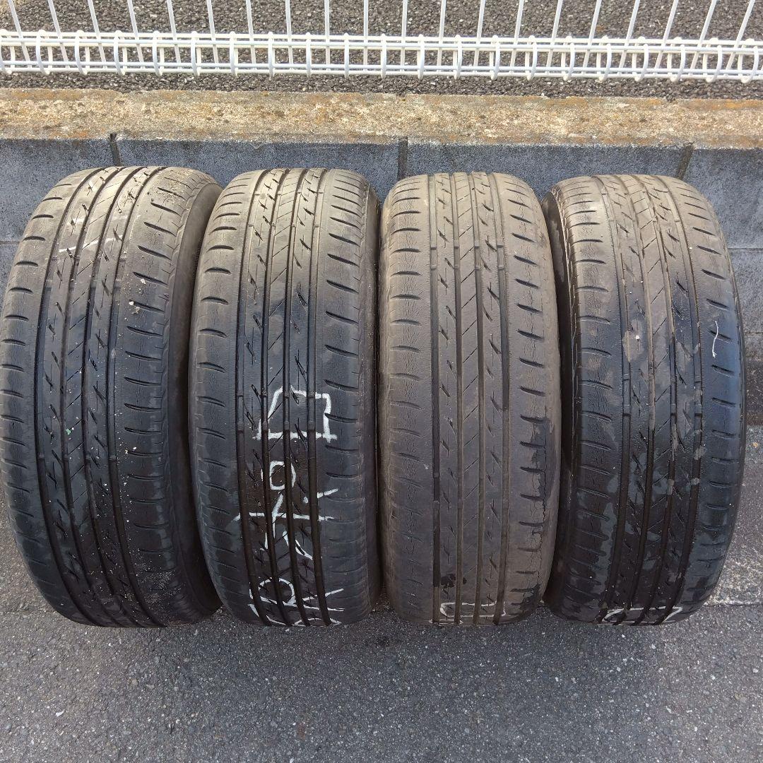 VW POLO 純正15インチ 4本 アルミホイール 5穴＆タイヤ セット