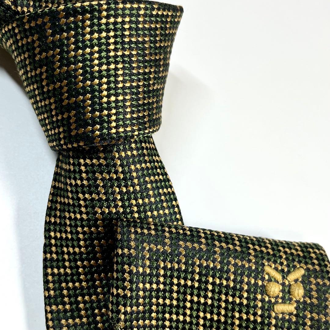 希少✨極美品✨FENDI フェンディ ネクタイ 高級シルク　フェンディフェイス