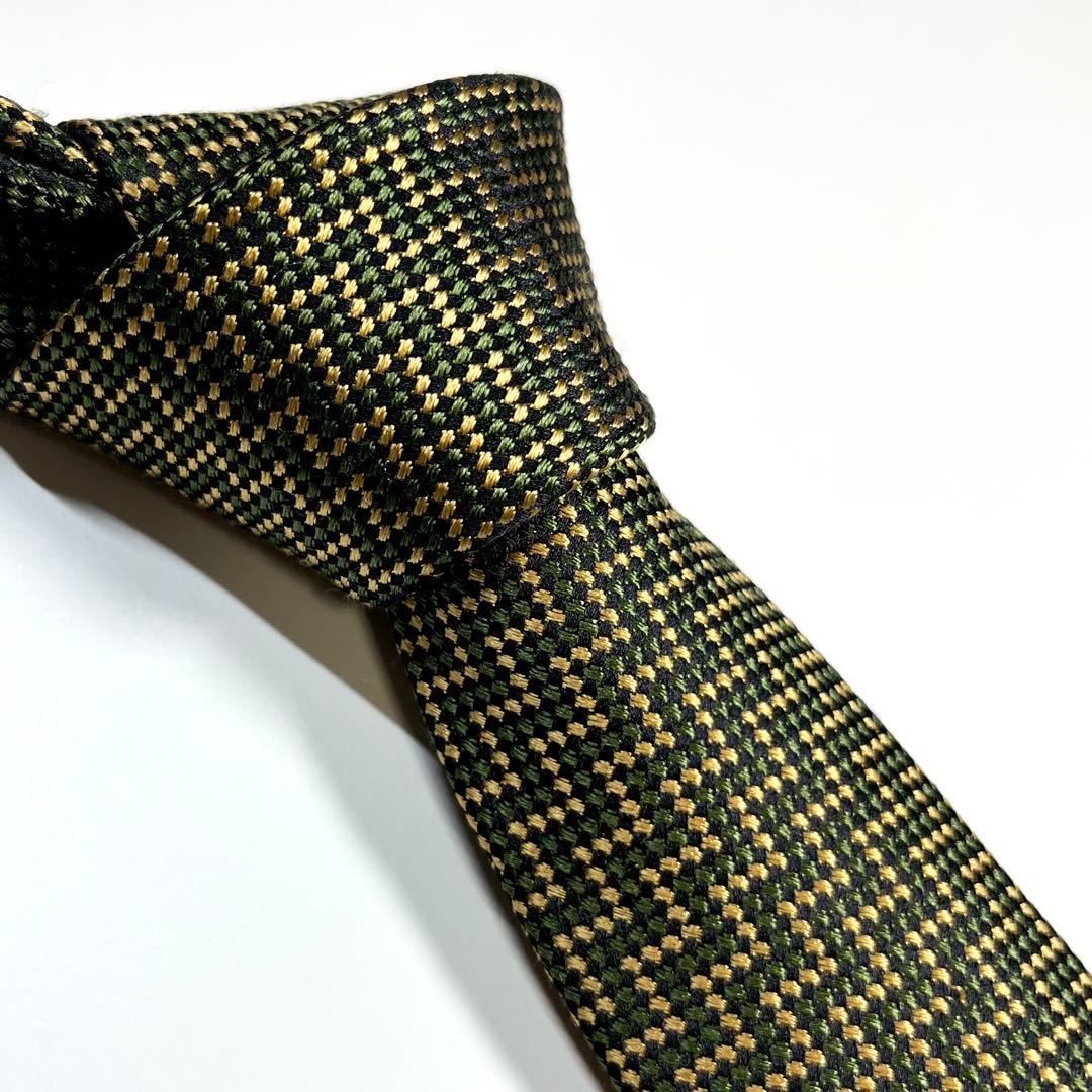 希少✨極美品✨FENDI フェンディ ネクタイ 高級シルク　フェンディフェイス