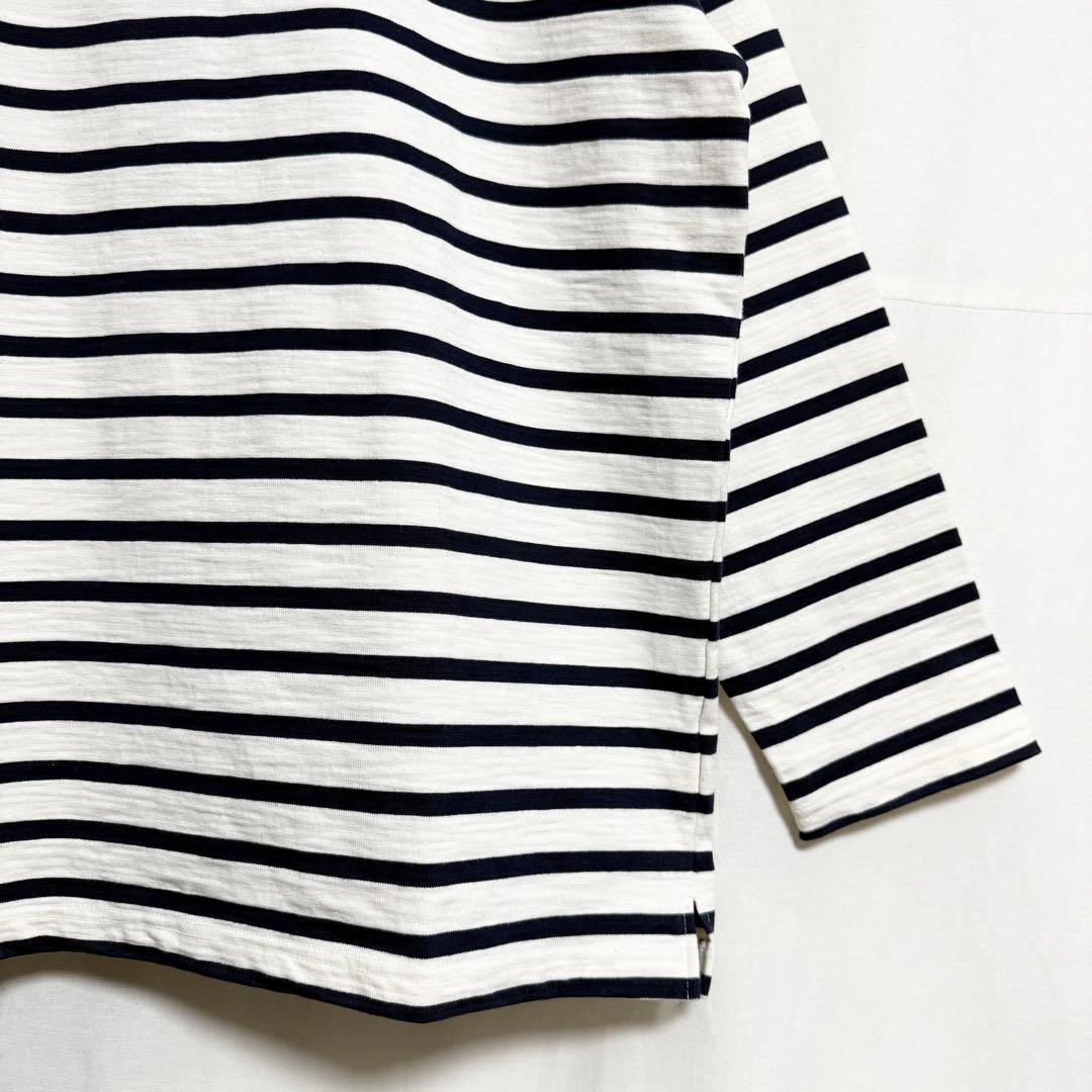 サイズ50！NIGEL CABOURN バスクボーダーシャツ