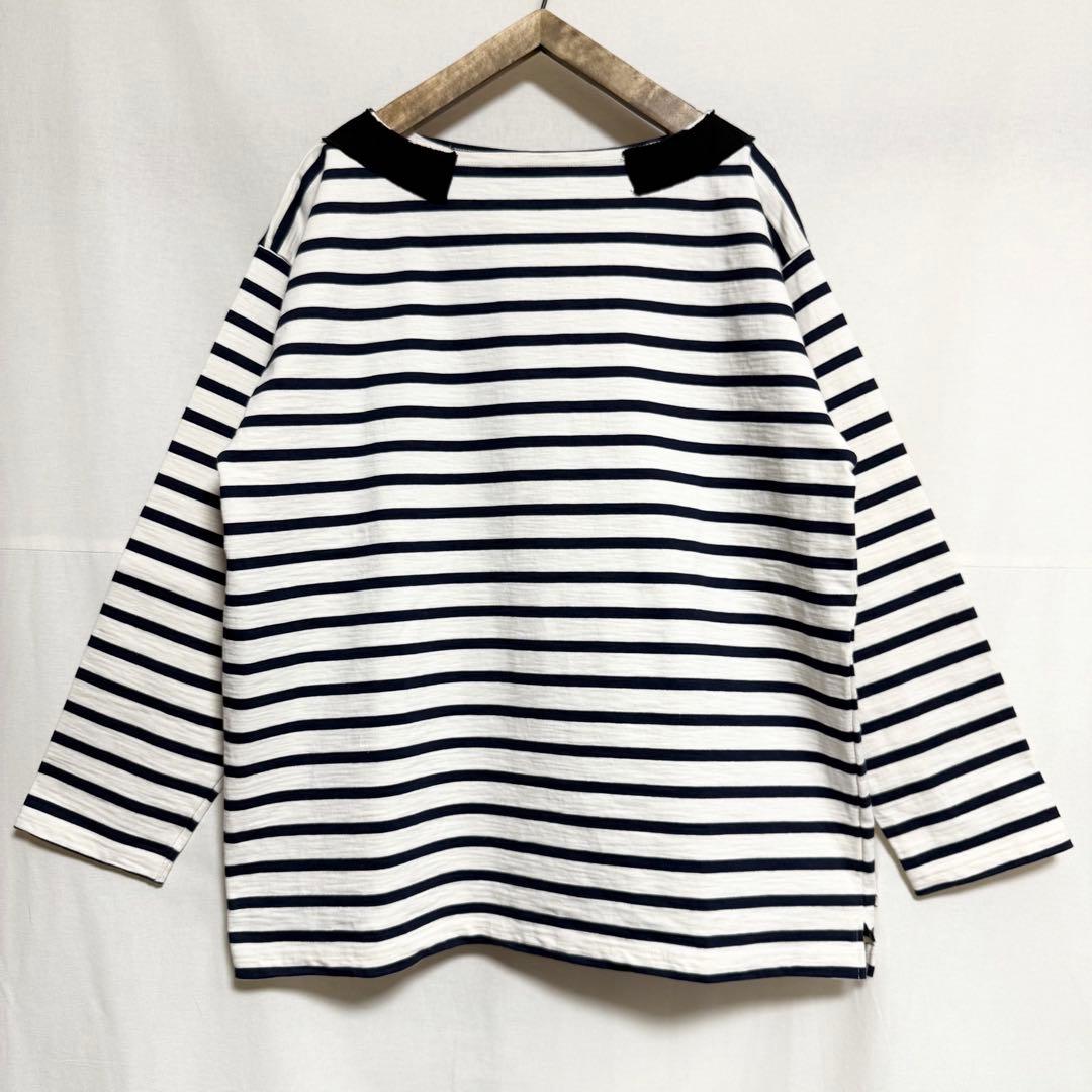 サイズ50！NIGEL CABOURN バスクボーダーシャツ