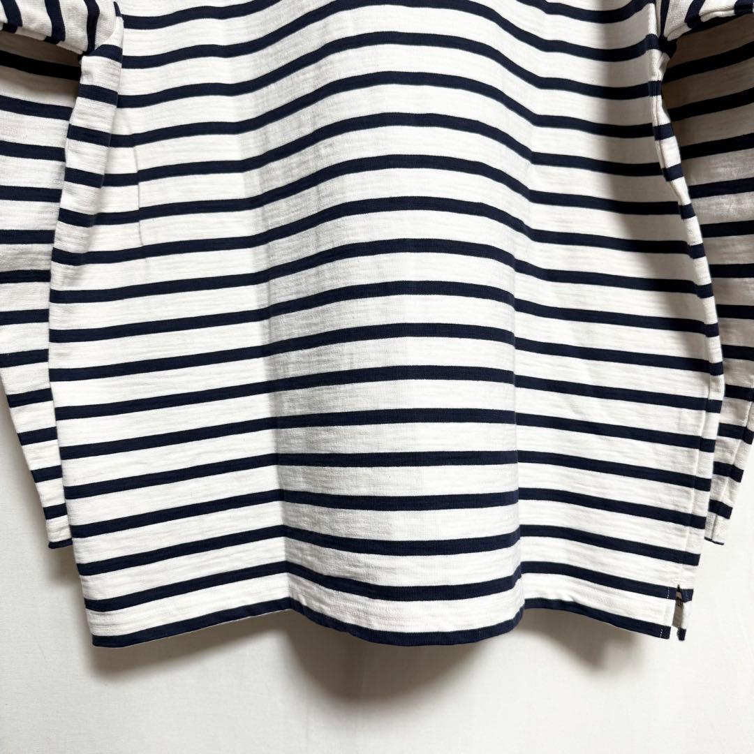 サイズ50！NIGEL CABOURN バスクボーダーシャツ