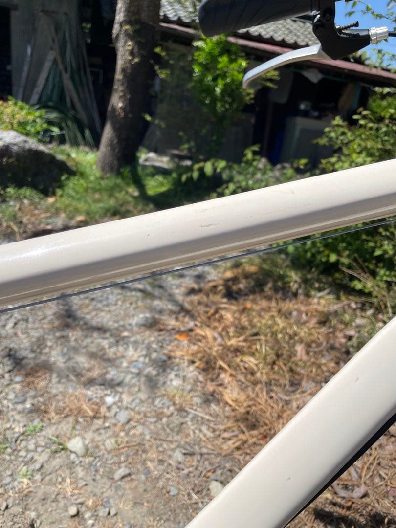 ホワイト クロスバイク Cream Cross