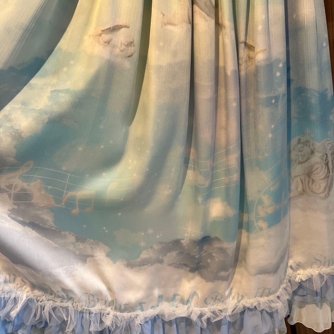 【美品】ベイビー　天使のセラピージャンスカ+カチューシャセット