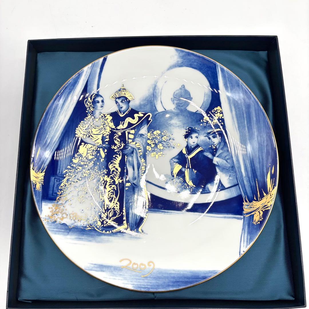 【極美品】Meissen マイセン 2009年 イヤープレート 大皿 27cm