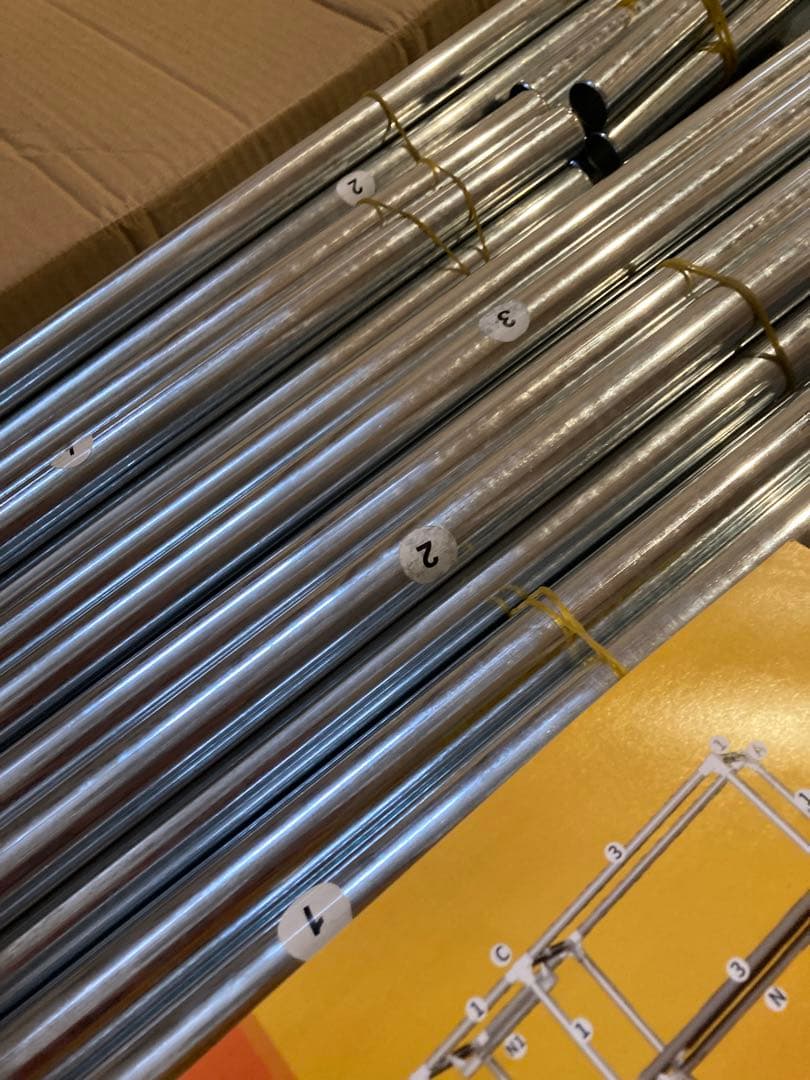 新品⭐︎大容量ワードローブ　クローゼット☆グレー