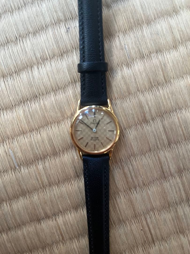 オメガデビル アナログクォーツ腕時計