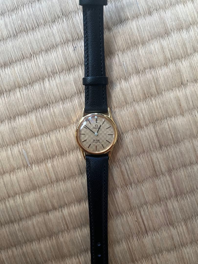 オメガデビル アナログクォーツ腕時計