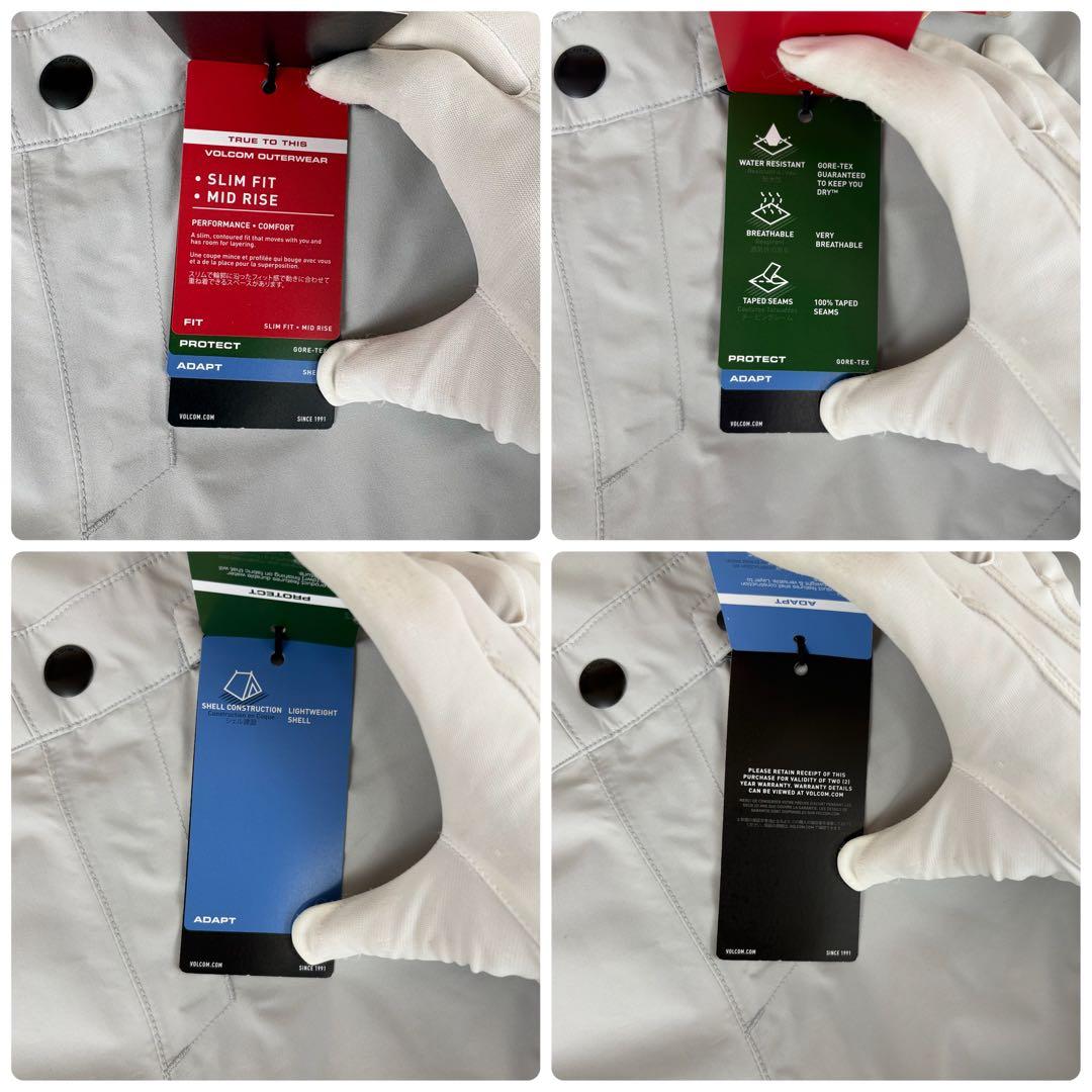 未使用　ボルコム オーバーオール スノーボード スキー ウェア