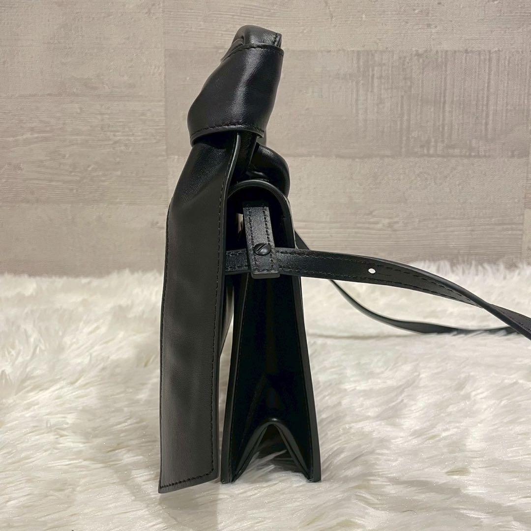 Off-White ジットニー 2way ハンドバッグ ショルダーバッグ 黒