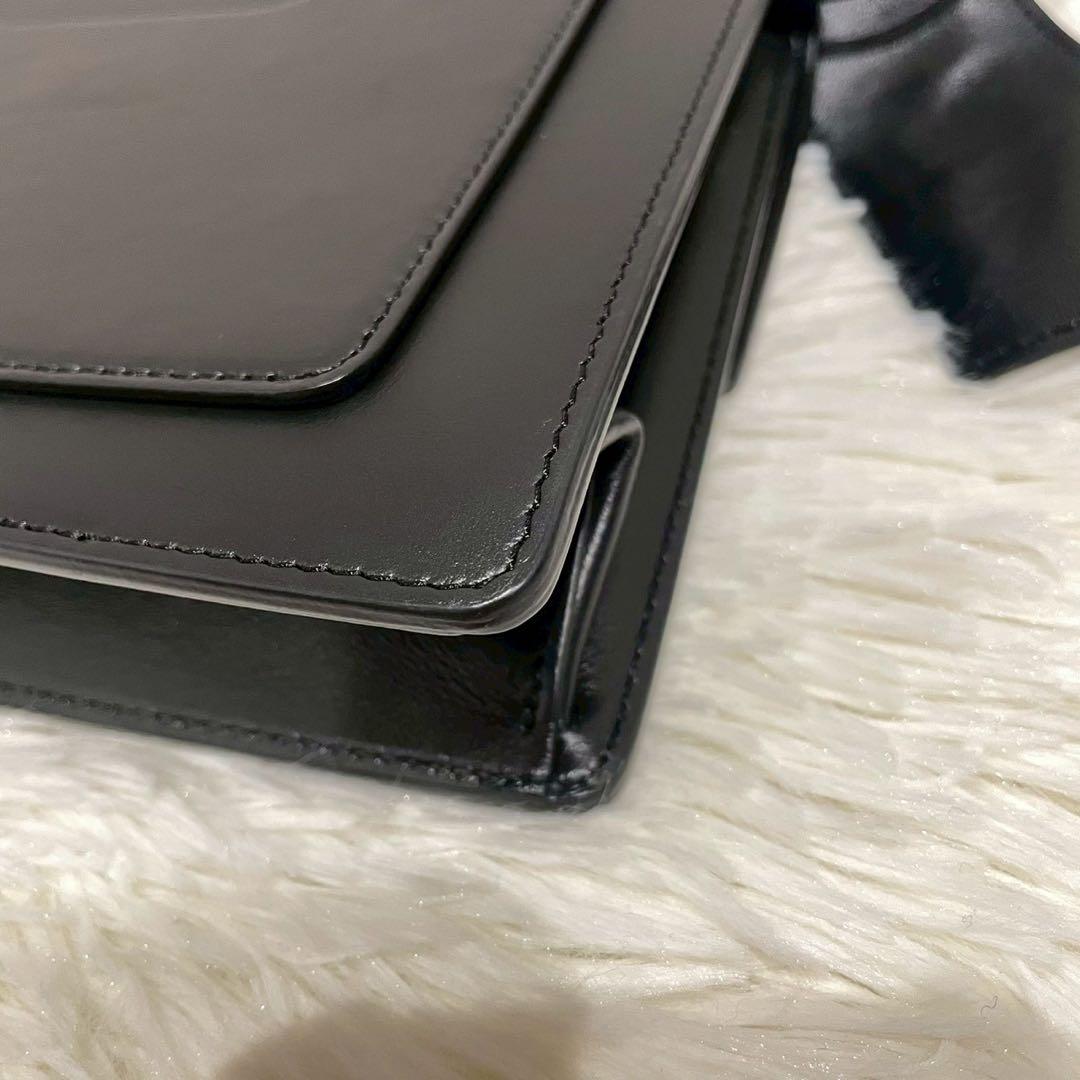 Off-White ジットニー 2way ハンドバッグ ショルダーバッグ 黒