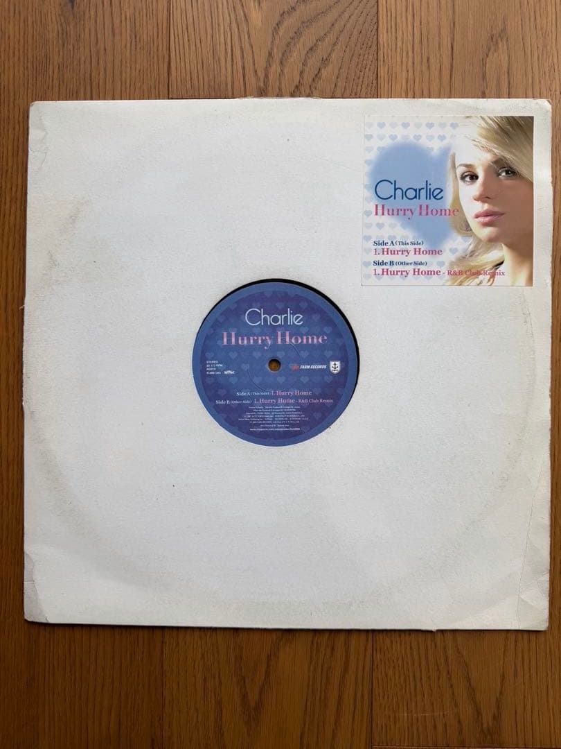 Charlie レコード 10枚ピクチャー盤/リミックス含む DJ HASEBE