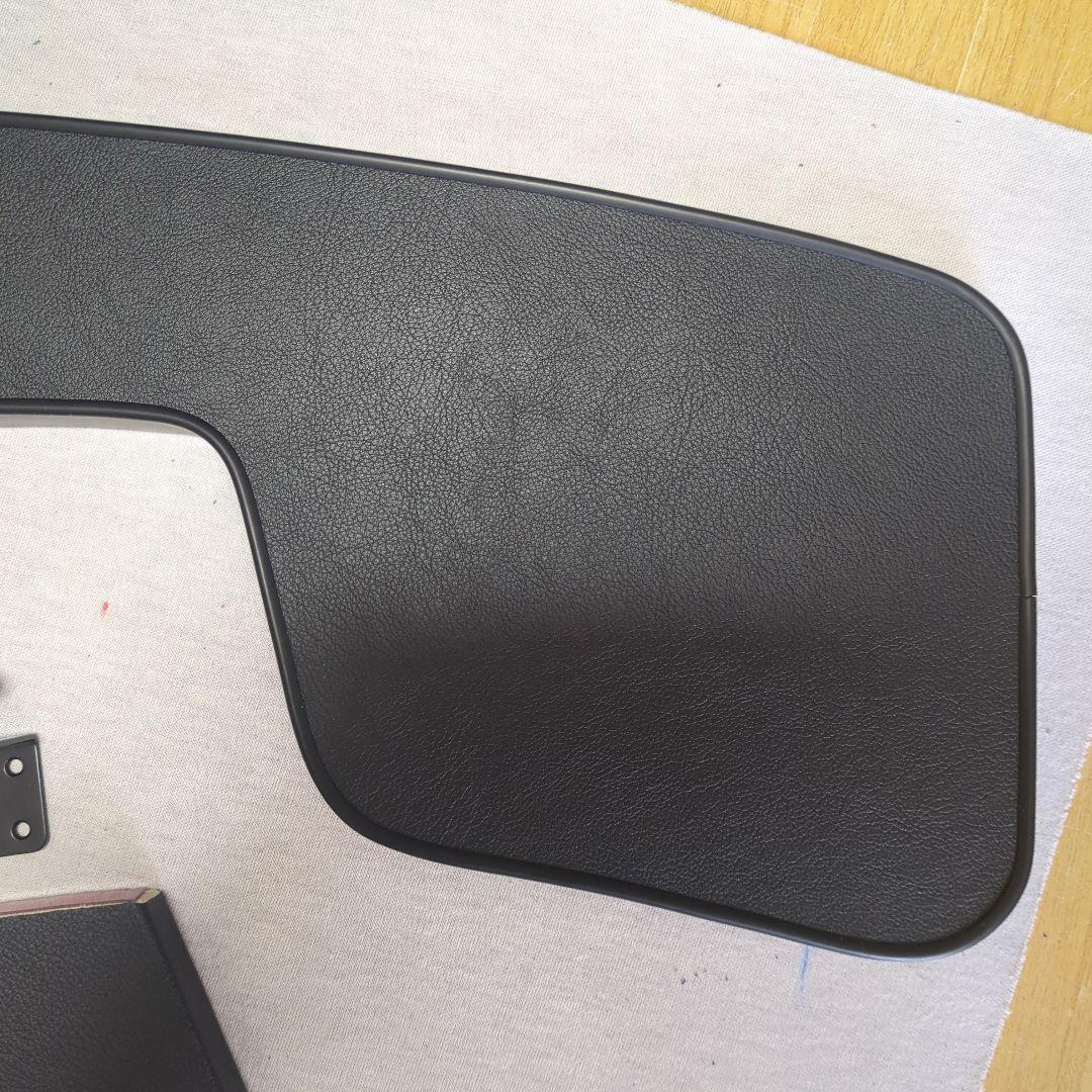 【renharu】フロントテーブル【ブラックレザー】