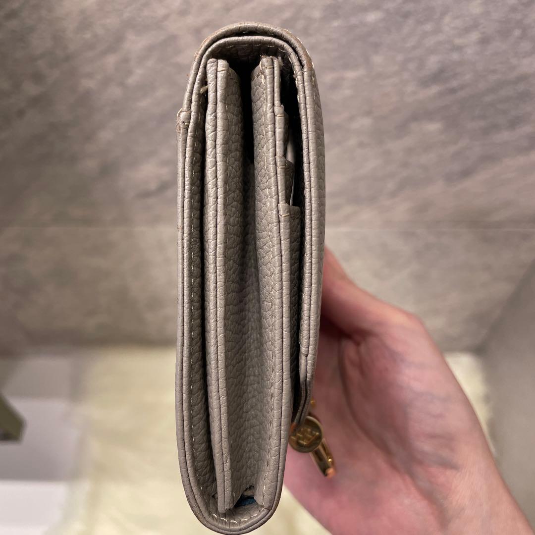 ATAO アタオ ロトロ 二つ折り財布 グレージュ