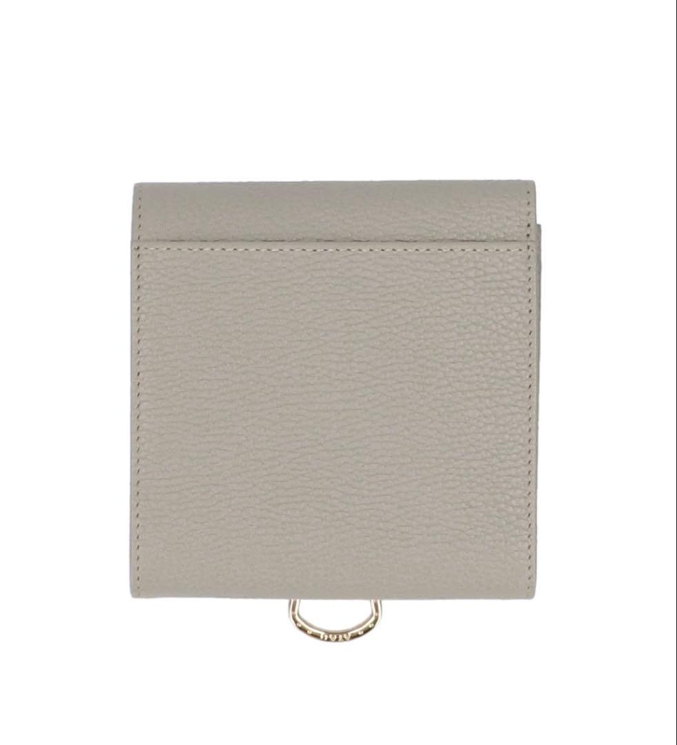 ATAO アタオ ロトロ 二つ折り財布 グレージュ