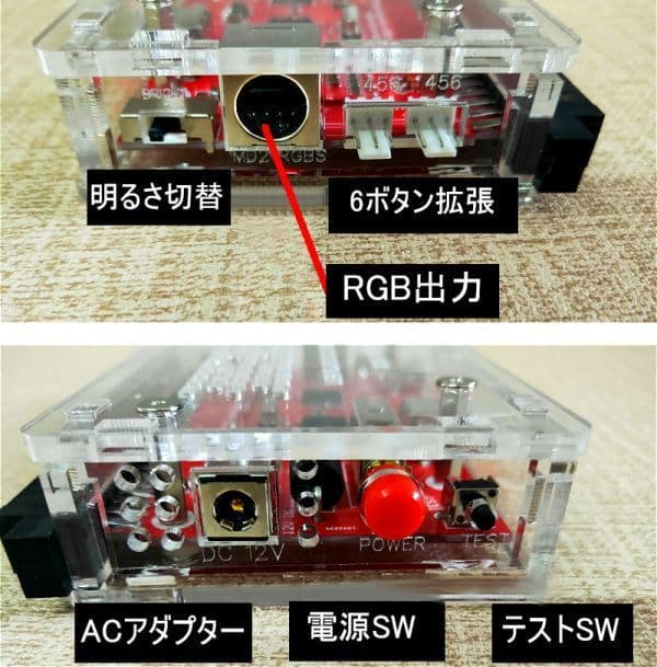 CBOX コントロールボックスPS3,PS4パッド接続アーケードゲームJAMMA