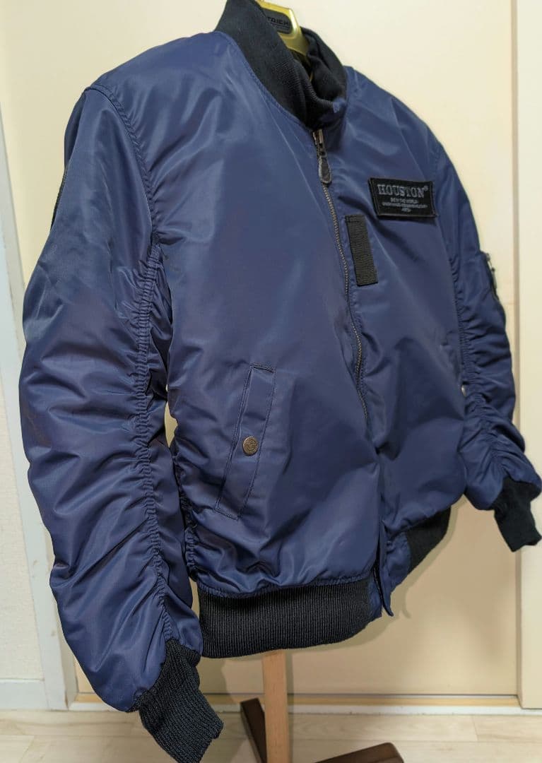 ヒューストン✨HTVA2211W✨MA-1ウインタージャケット ✨超美品✨XL