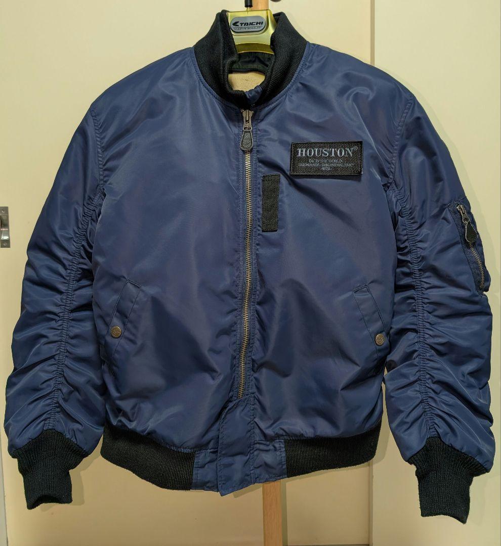 ヒューストン✨HTVA2211W✨MA-1ウインタージャケット ✨超美品✨XL