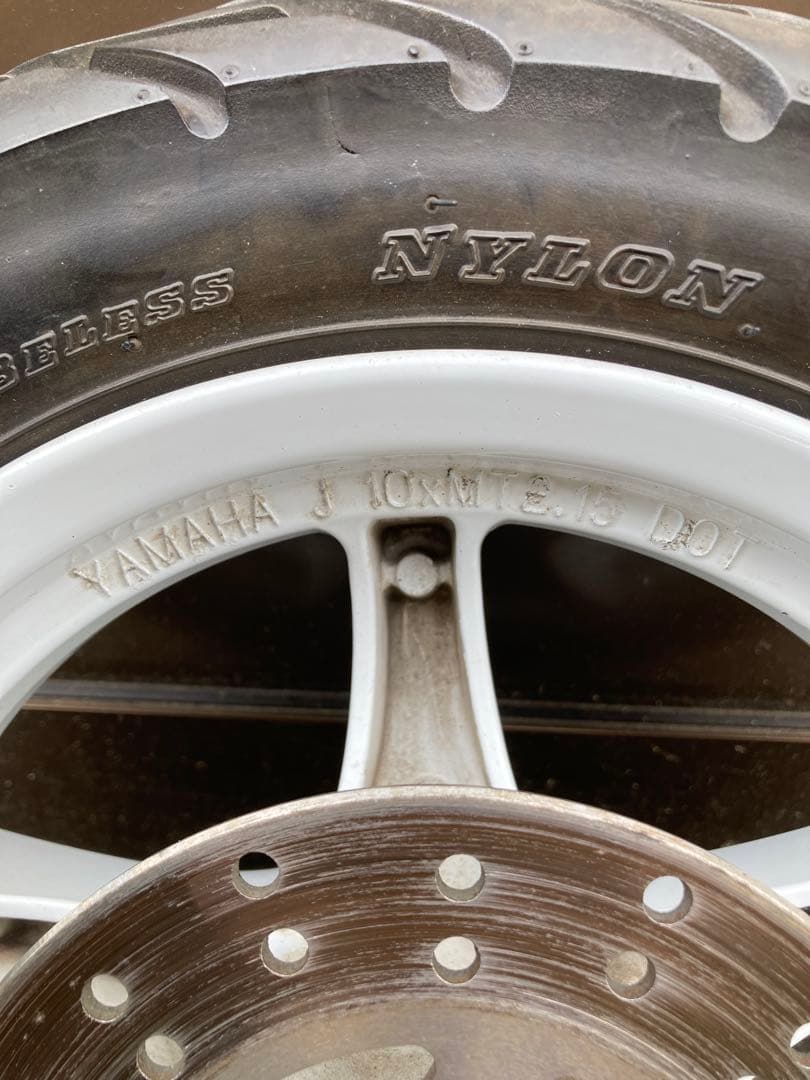 ジョグZRエボリューション SA16J 純正 ホイール ブレーキローター 絶版