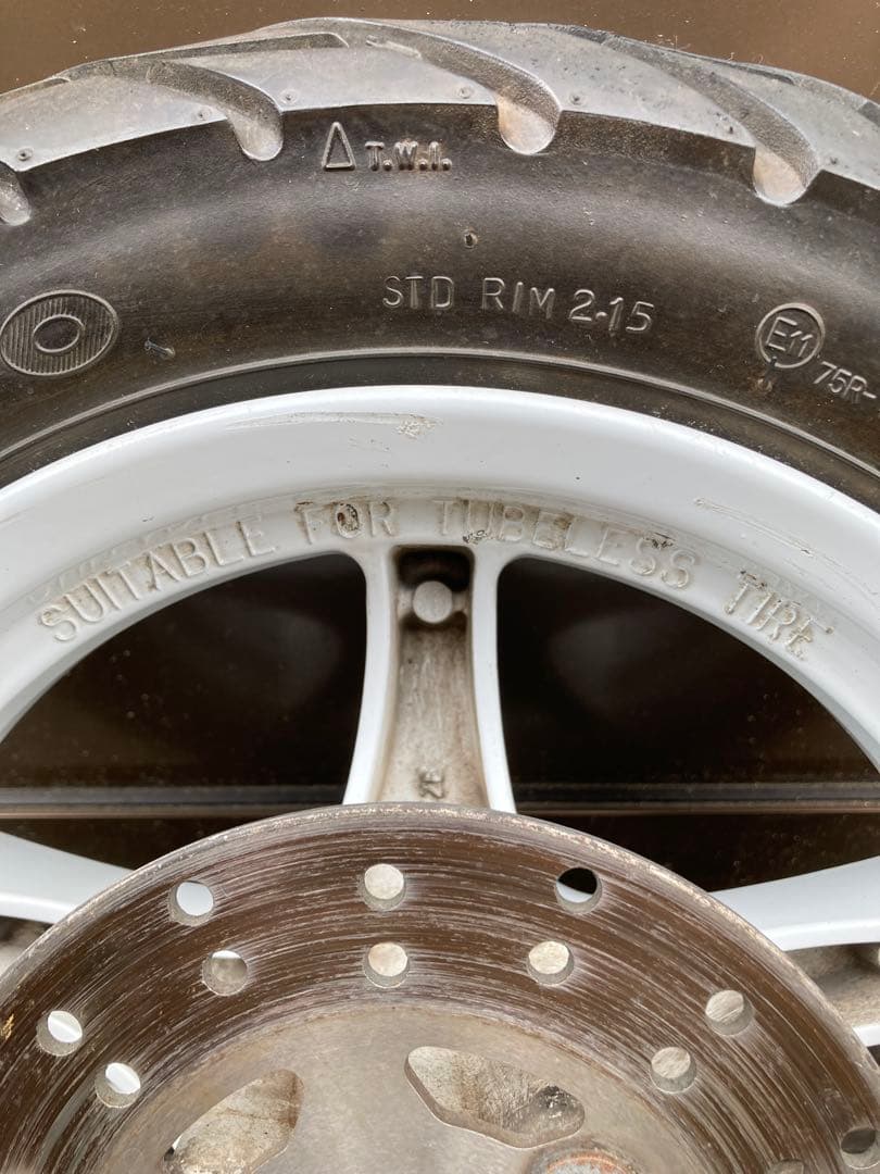 ジョグZRエボリューション SA16J 純正 ホイール ブレーキローター 絶版