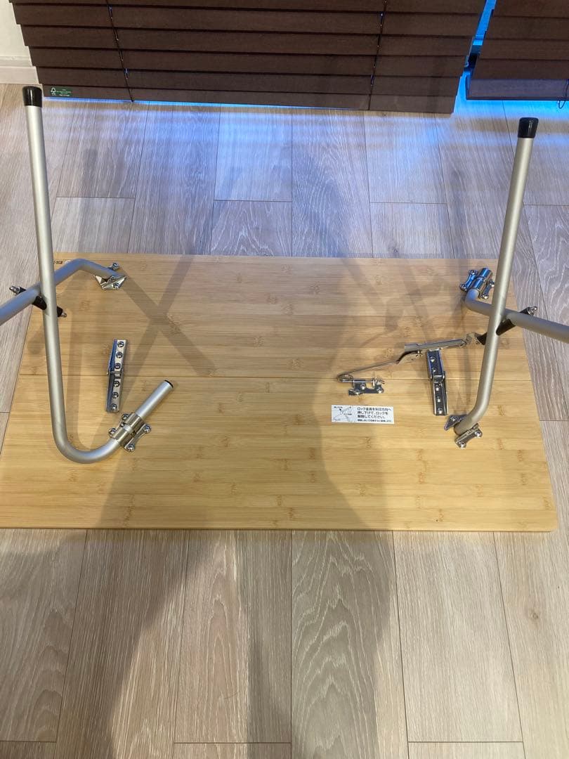 【美品】スノーピーク　ワンアクションローテーブル