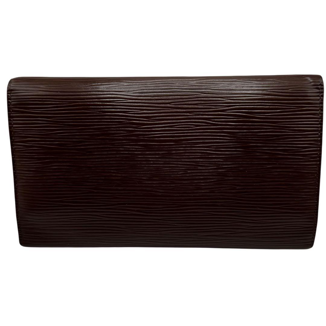 S級極美品✨LOUIS VUITTON エピ トレゾール ブラウン 三つ折り