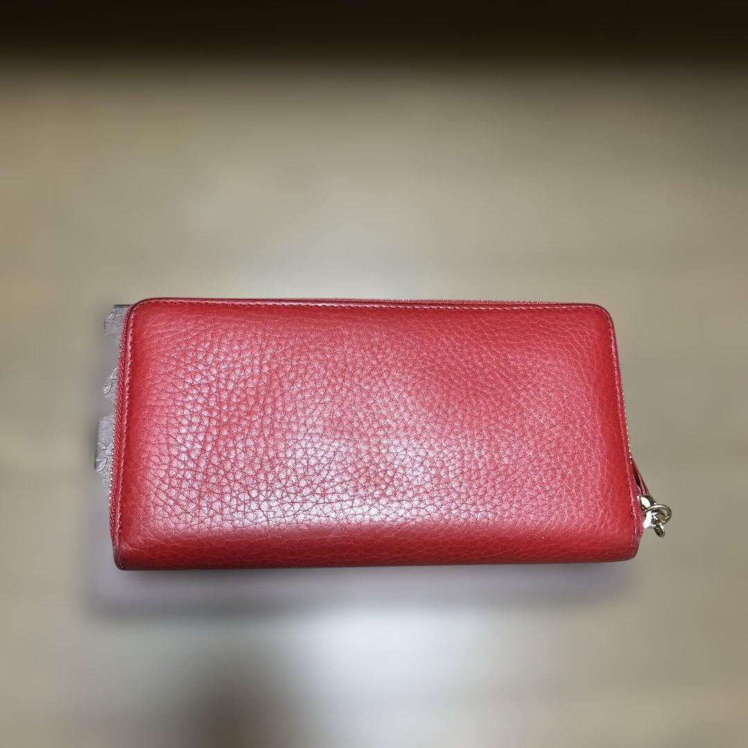 グッチ　長財布　赤
