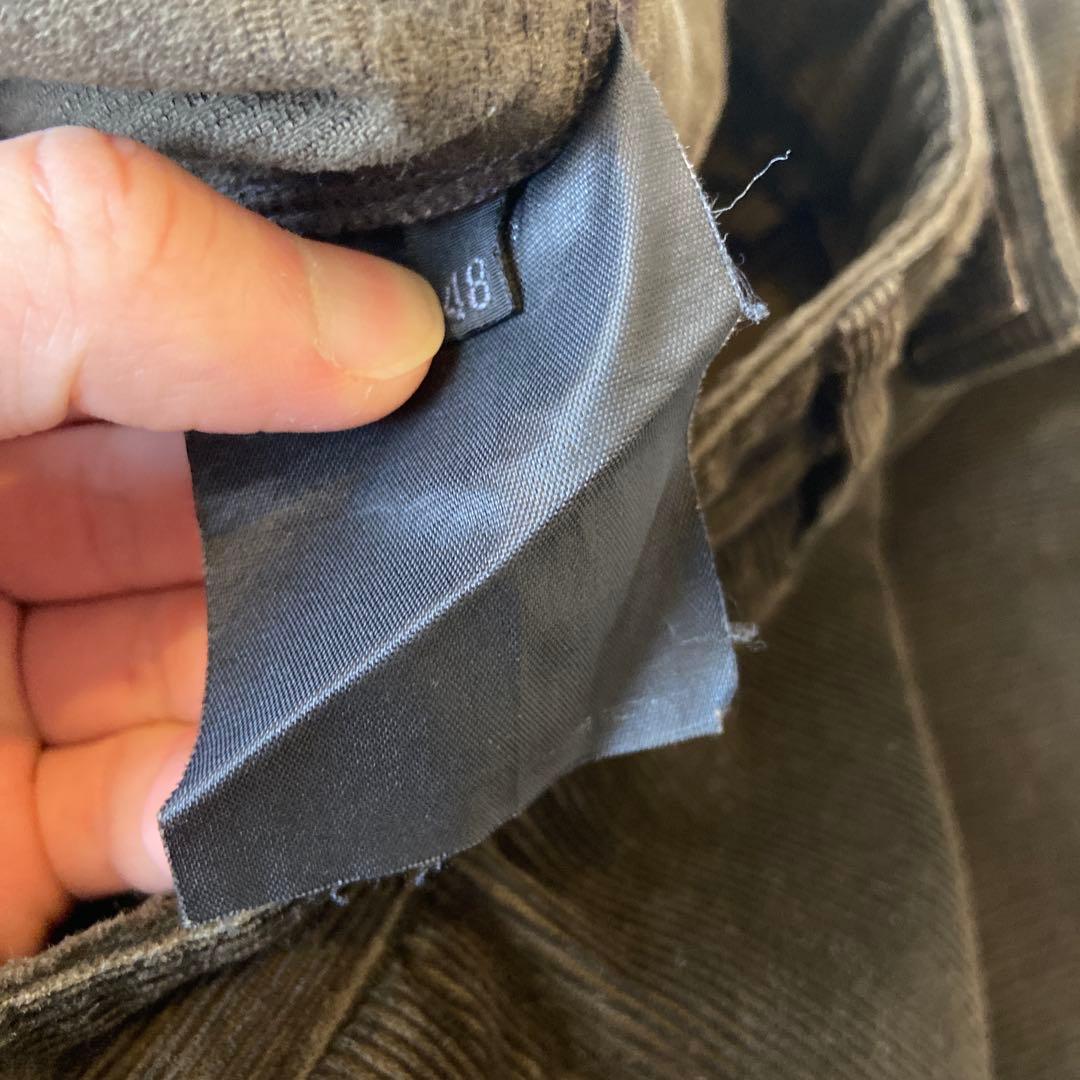 90s 00s プラダ スポーツ コーデュロイ ダークブラウン パンツ 48