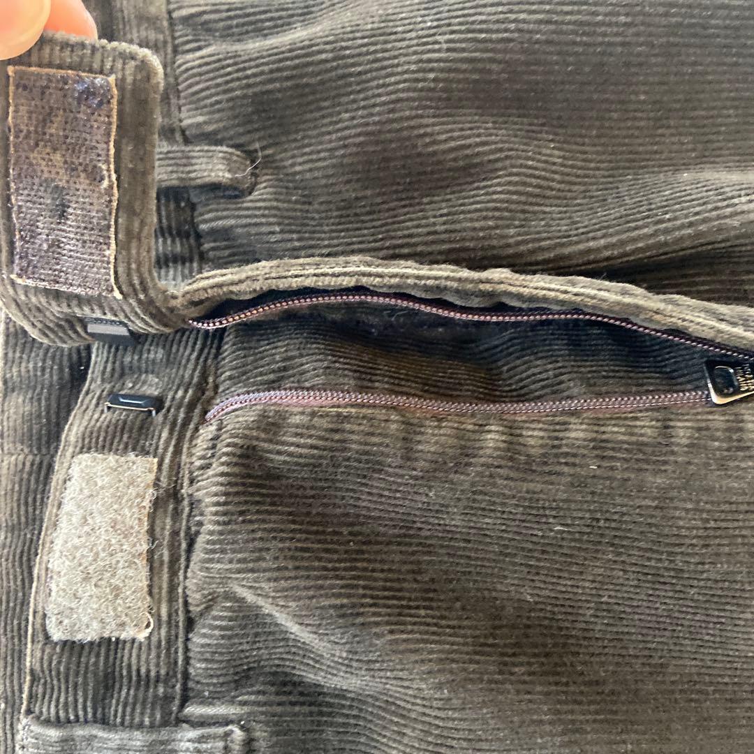 90s 00s プラダ スポーツ コーデュロイ ダークブラウン パンツ 48