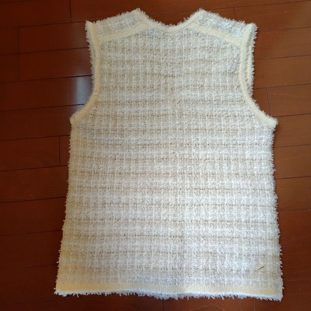 UNITED ARROWSツィードモールパイピングベスト