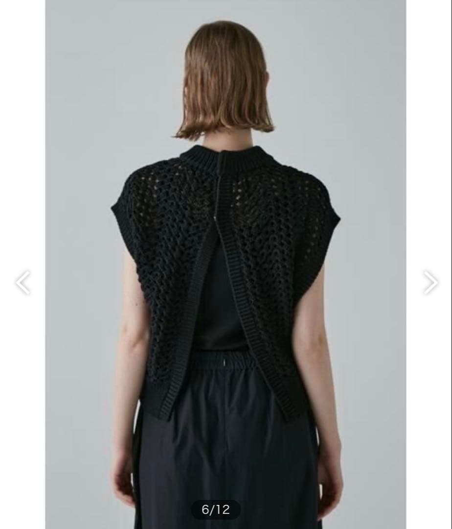 ADORE アドーア クロシェニットトップス