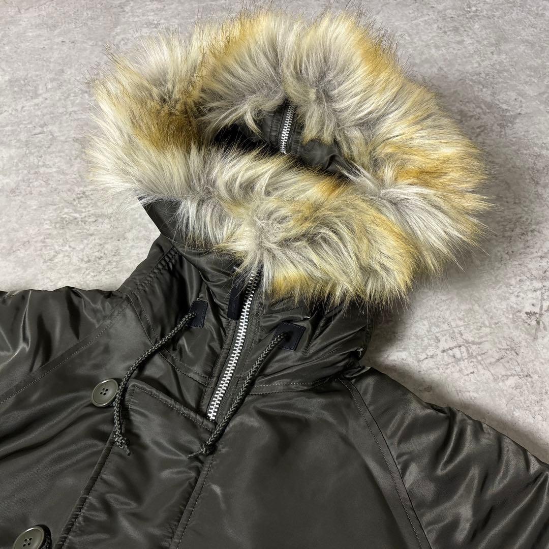 極美品■ALPHA INDUSTREIS【L】N-2B フライトジャケット 短丈