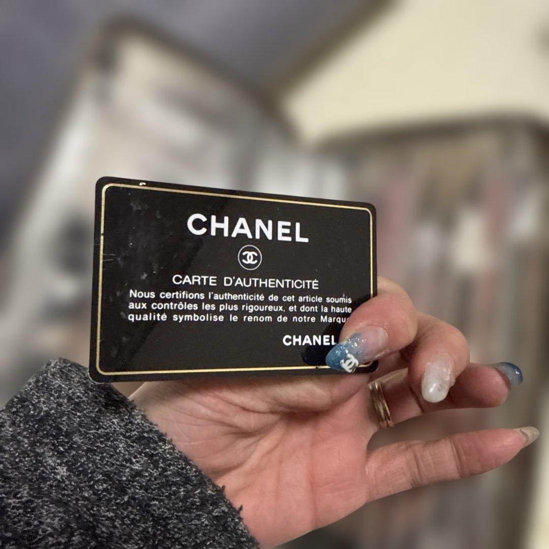 CHANEL マイクロチョコバー メタリック 長財布 希少！