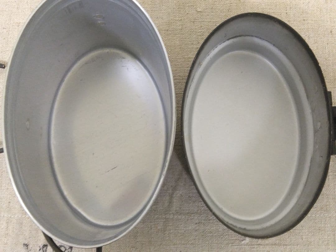 USED スウェーデン軍アルミ製飯盒