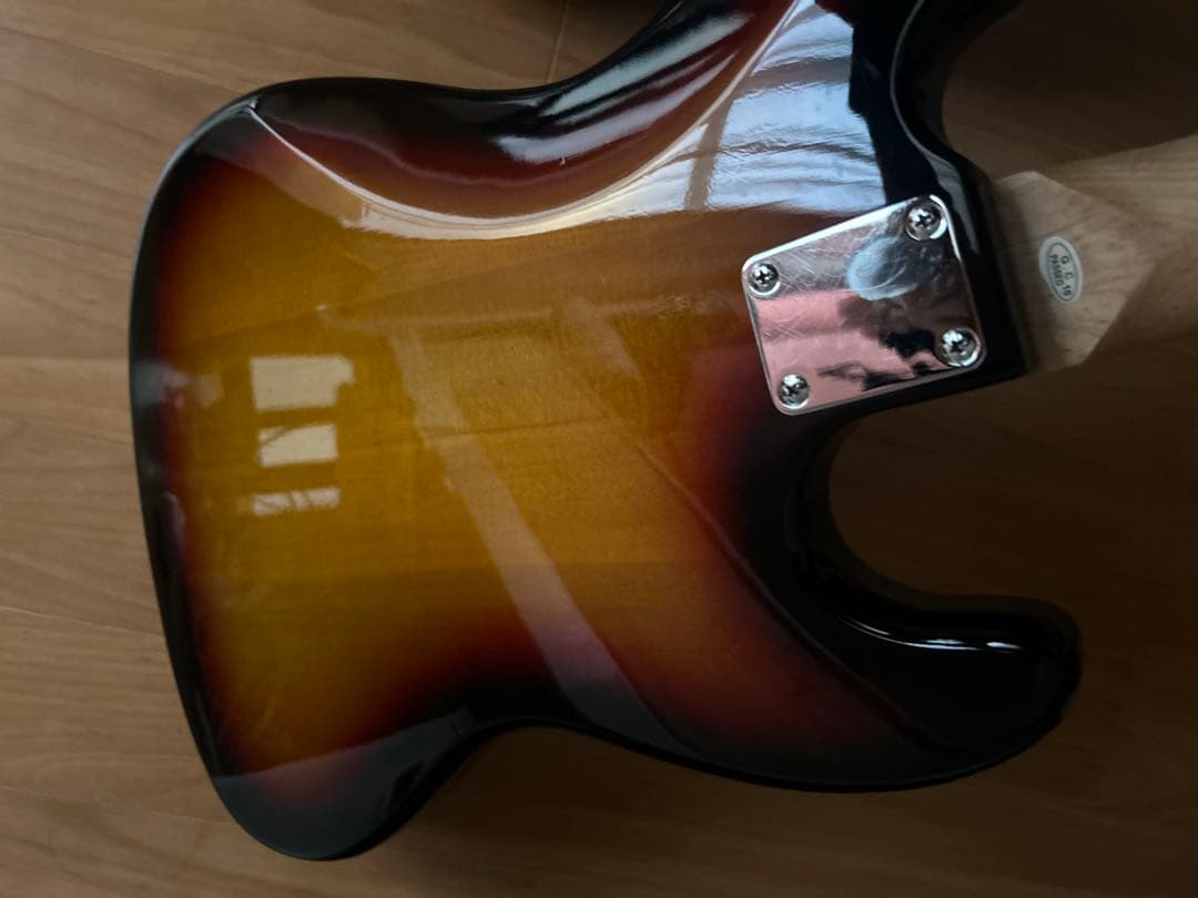 レフティ　selder エレキベースギター　ジャズべタイプ　弦高調整済み！です