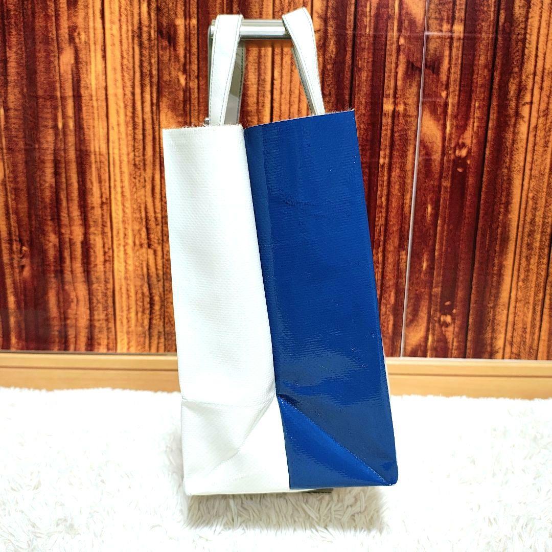 【IDタグ付】FREITAG SONNY ショートトート ブルー ホワイト