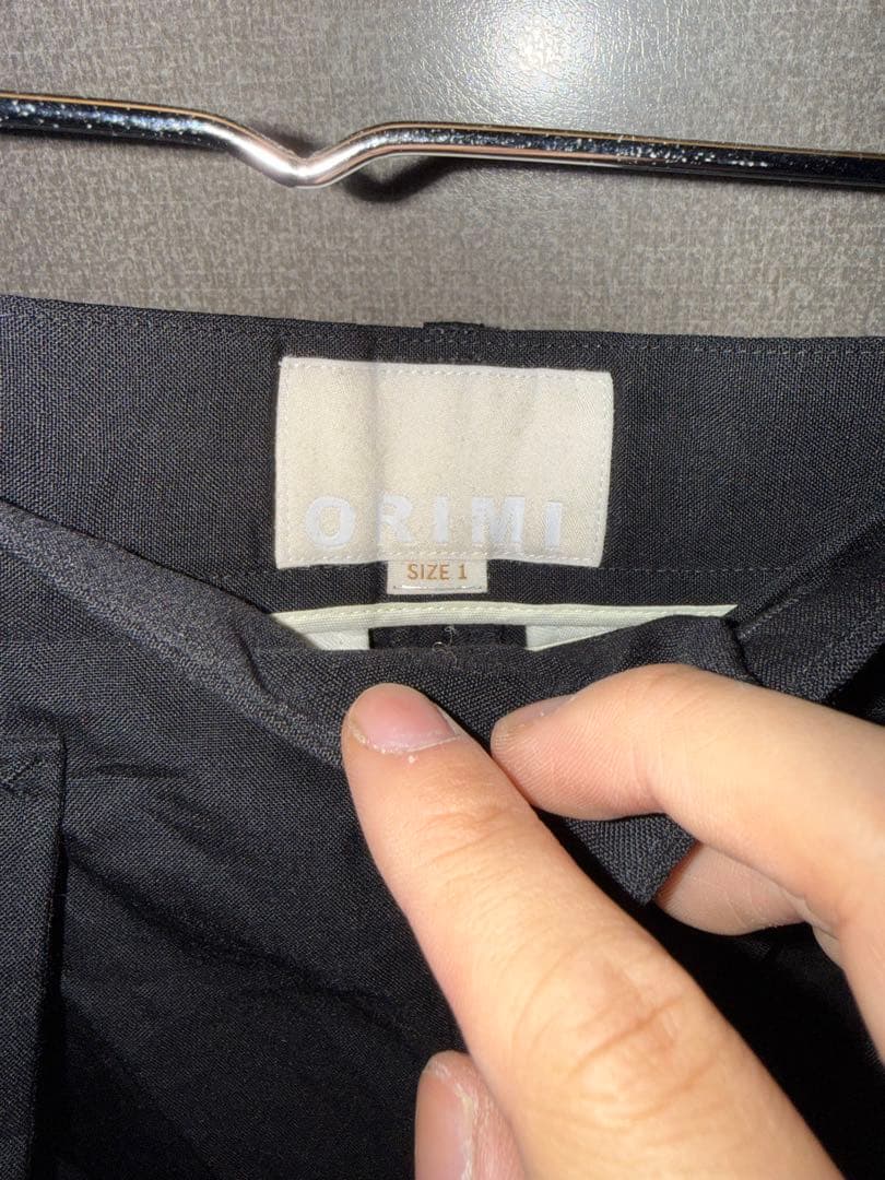 パンツ ORIMI 25SS WRAP SHORT SLACKS