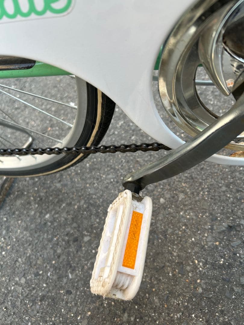 ミントグリーン ジュニアシティサイクル 24インチ