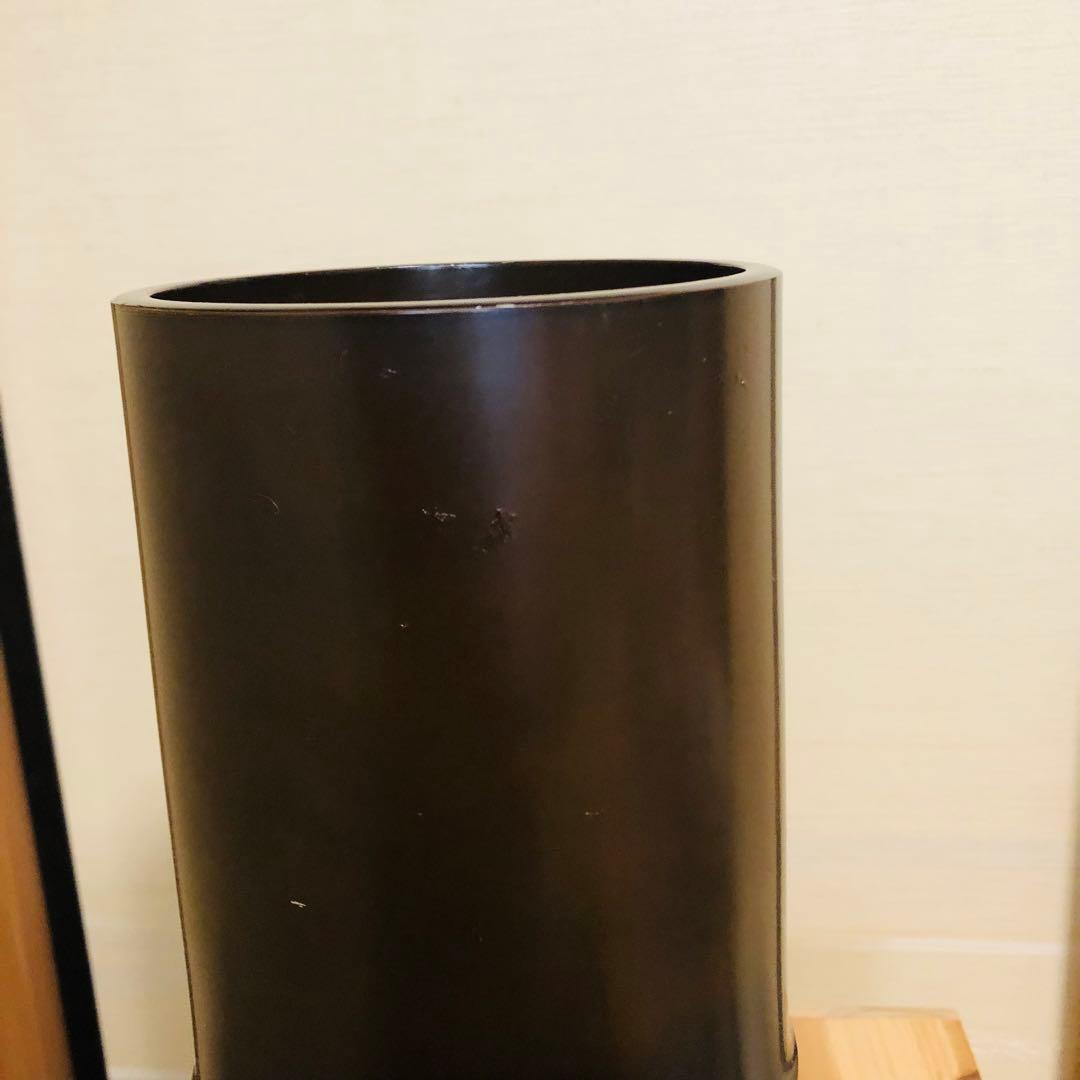 嵯峨御流 竹型 寸胴　花器