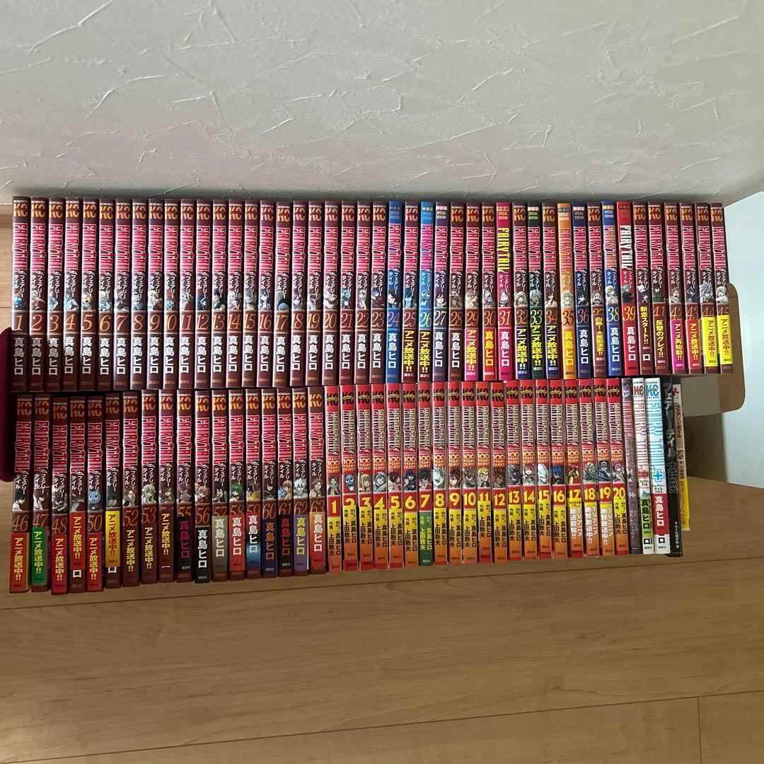 FAIRY TAIL全巻　FAIRY TAIL100年クエスト1〜最新刊　他5冊