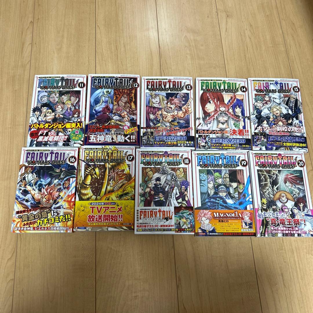 FAIRY TAIL全巻　FAIRY TAIL100年クエスト1〜最新刊　他5冊