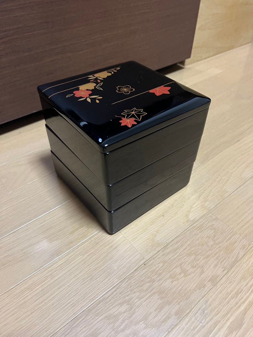 新品未使用【京都 平安 象彦 造】蒔絵 重箱 御重 三段重 漆器 漆芸 共箱