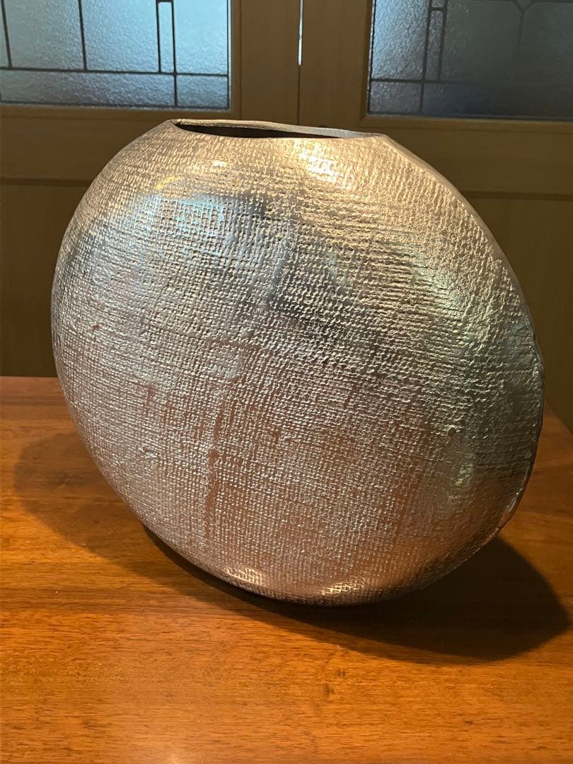 フラワーベース　花瓶　丸　大型　インテリア　壺