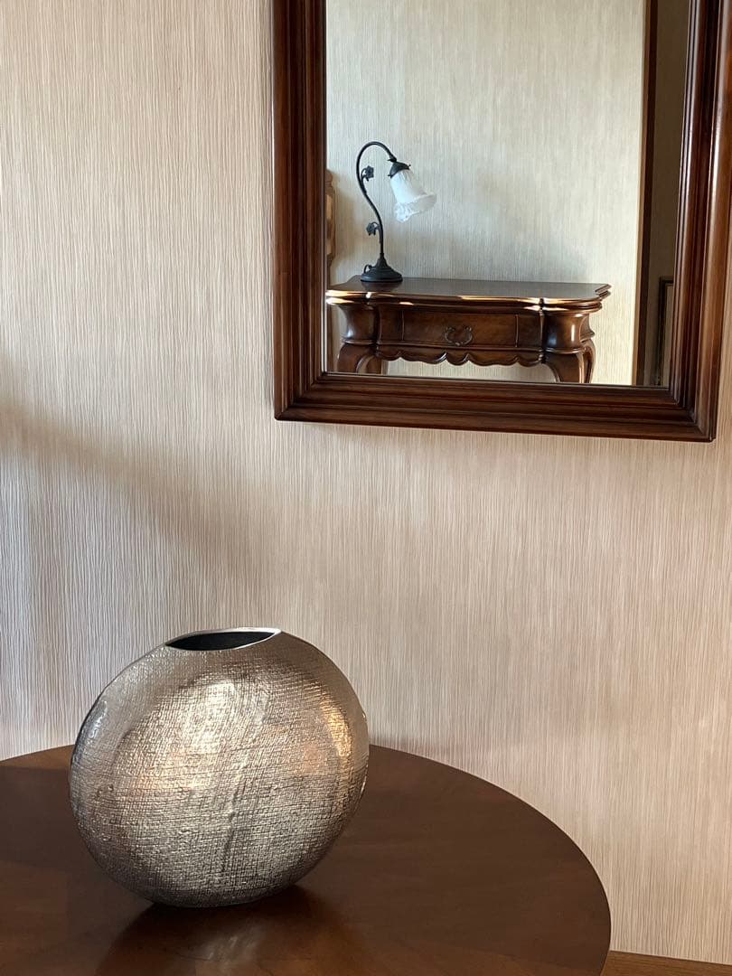 フラワーベース　花瓶　丸　大型　インテリア　壺