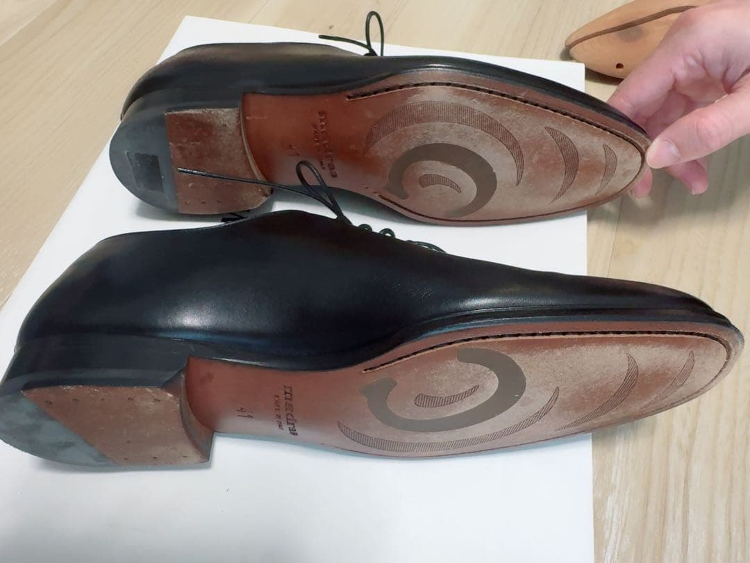 美品　マドラス 革靴　プレーントゥ