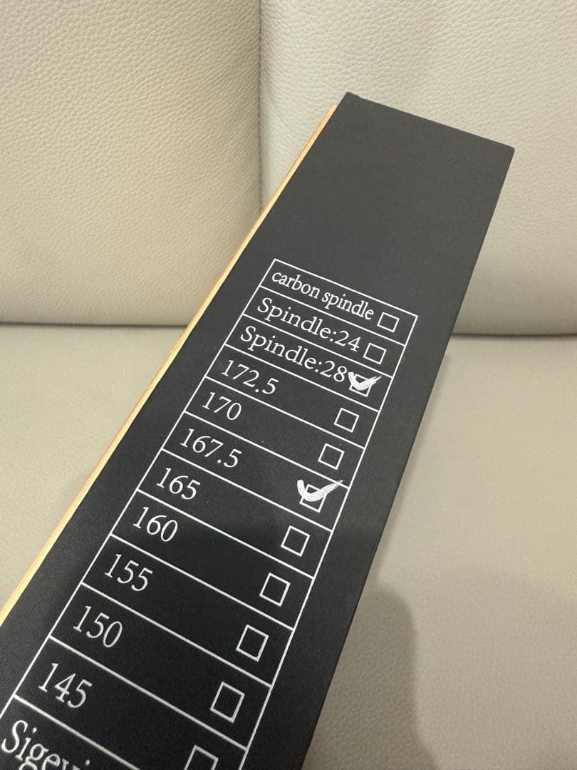 美品　ELILEE X320 パワーメーター　167.5mm