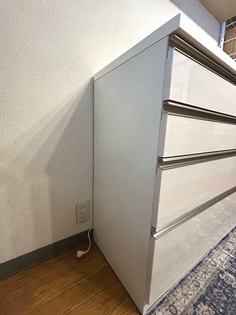 高橋木工所 キッチンカウンター　食器棚　ラピス　W120 日本製